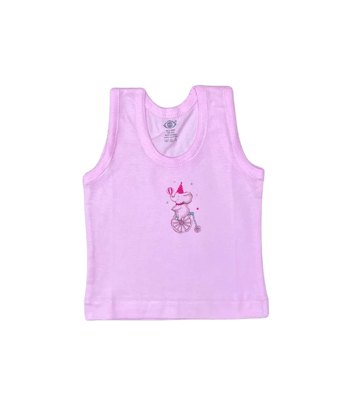 Cute Print Sleeveless Vest Pack of 3 (Assorted)-03 - 06 M