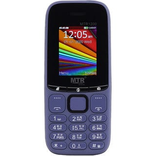 MTR M1200 Dual Sim 1.77 Inch 3000 Mah Battery,Big Sound, Auto Call Record