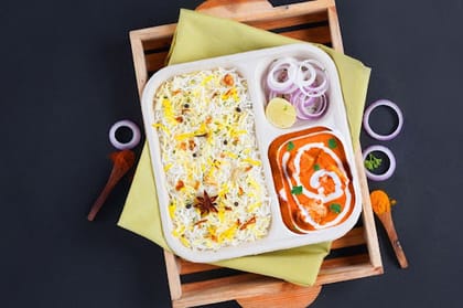 Paneer Lababdar Rice LunchBox __ Regular Paneer Lababdar Rice Lunchbox