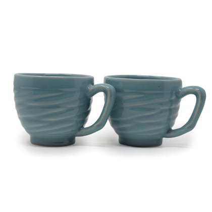 Ceramic Coffee or Tea Cups-2 / Green