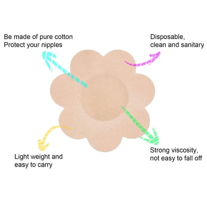 Nipple Covers Disposable Nipple Breast Covers for Women - 6 Pairs-Circle Pair