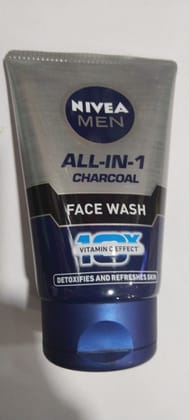 Nivea Men All-in-1 Charcoal Face wash 