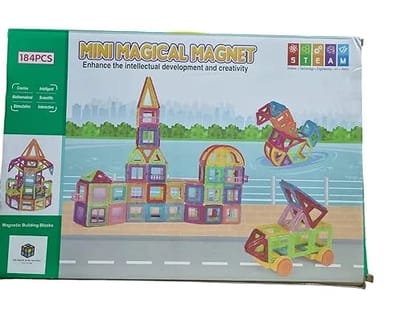 BRAIN GYM FACTORY Unisex Children Mini Magical Magnet - 184 Pcs