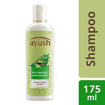Lever Ayush Anti Dandruff Neem Shampoo 175ml