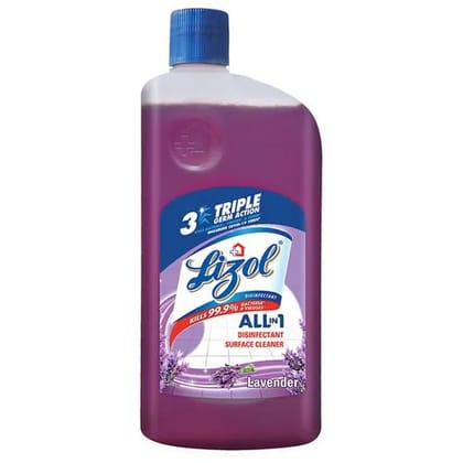 Lizol Disinfectant Surface & Floor Cleaner Liquid - Lavender 1l
