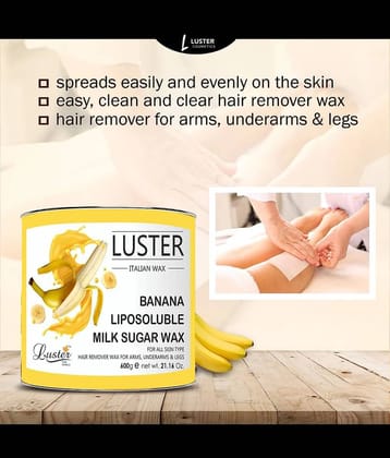 Luster Banana Hair Removal Hot Wax 600 g