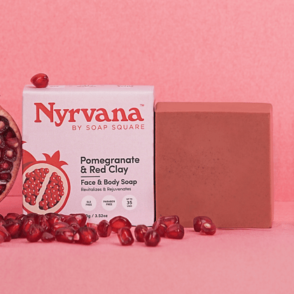 Pomegranate & Red Clay & Soap-100g