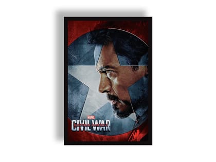 Iron Man Wall Poster - Marvel Poster | Frame | Canvas-Small / Poster