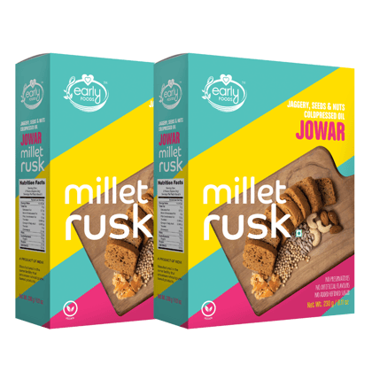 Twin Pack - Jowar Millet Rusk
