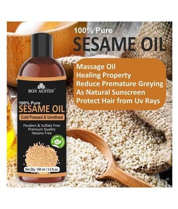 Bon Austin - Hair Growth Sesame Oil 100 ml ( Pack of 1 )