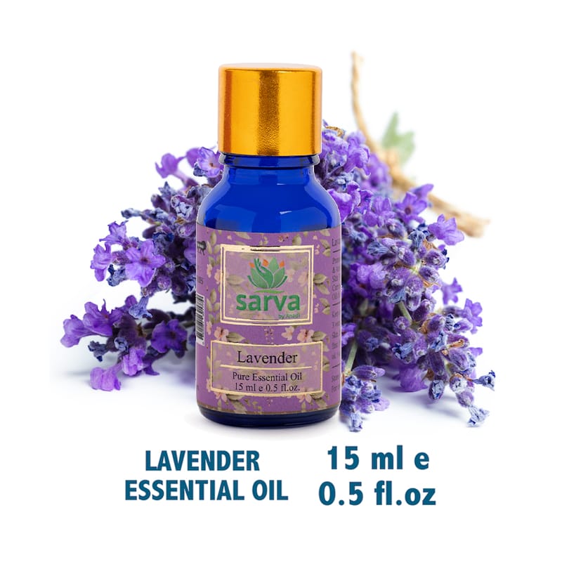 Lavender Essential Oil - Pure & Natural | Promotes Healthy Skin & Hair |-15ml