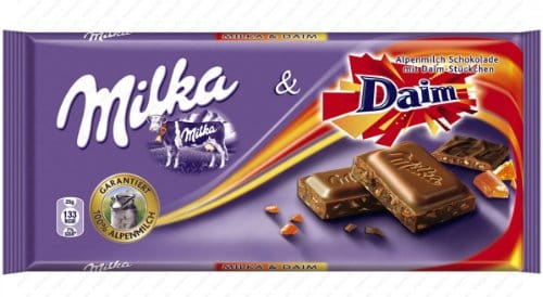 Milka Daim Chocolate, 100 gm