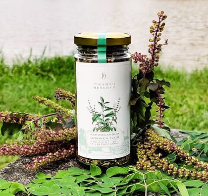 Ashwagandha Moringa Tulsi Tea-50gm