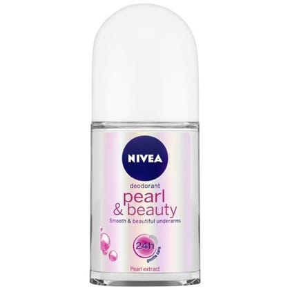 Nivea Deodorant Roll-on, Pearl & Beauty, 50 ml