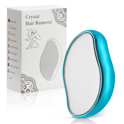 Denzcart Crystal Hair Eraser for Women and Men, Magic Hair Eraser Crystal Hair Remover, Painless Exfoliation Hair Removal Tool for Arms Legs Back - Fast & Easy, Portable Epilator (Pack of 1)  by Ruhi Fashion India