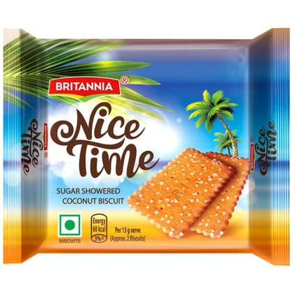 Britannia Nice Time Coconut Biscuits - 54.4 g