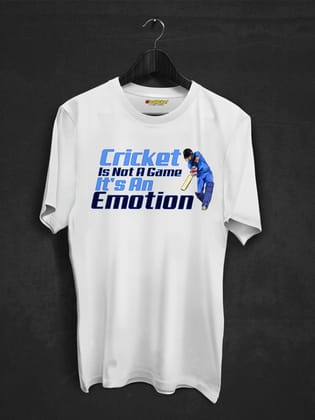 Cricket Is Emotion T-shirt-White / XS