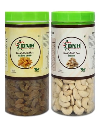 DRY FRUITS COMBO 300 GRAMS PACK 150 X 2 PC    RAISINS | CASHEW      - Aids in Digestion, Strengthens Bones