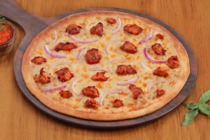 Chicken Blaze Pizza [10" Large] __ Thin Crust