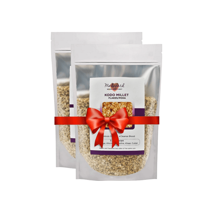 Kodo Millet Flakes/Poha, 350 gm Each - Pack of 2