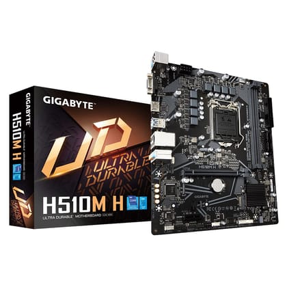 Gigabyte H510M H Ultra Durable MicroATX Motherboard LGA 1200 DDR4 DIMM