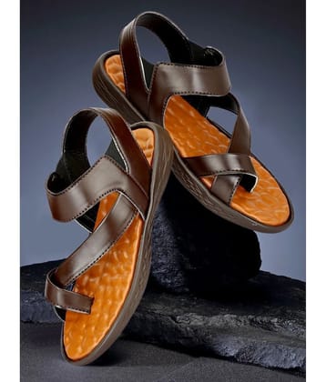 Buxton - Brown Mens Sandals - None