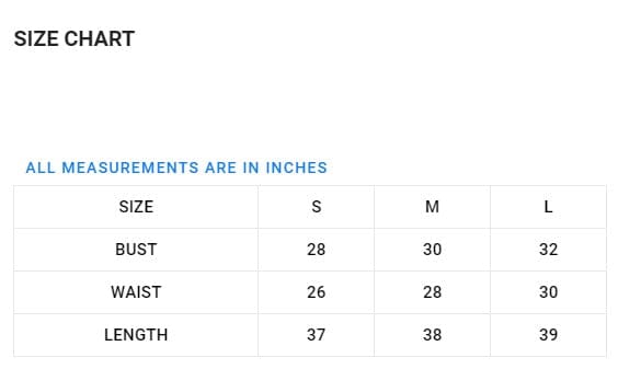 Size Guide