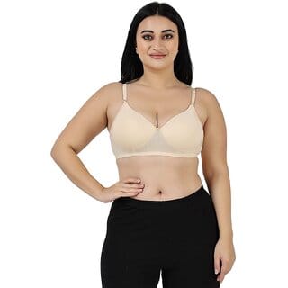 Loving Care Women T-Shirt Lightly Padded Bra  (Skin)