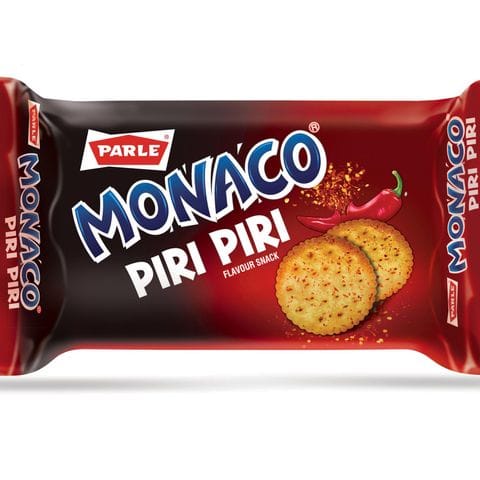 Parle Monaco Piri Piri Biscuits, 120 gm Pack