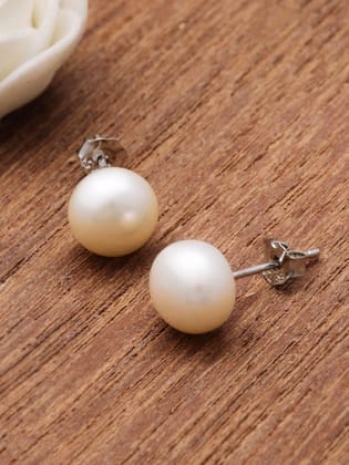 925 Silver Pearl Tops-925 Silver / Pearls