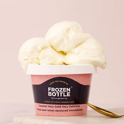 Creamy Vanilla Ice Cream __ Single Scoop