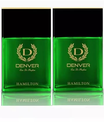 Denver Hamilton Perfume Eau De Parfum (EDP) For Men 140 ( Pack of 2 )