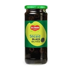 DELMONTE BLACK OLIVE 450G
