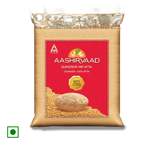 Aashirvaad Superior MP Atta, 2 kg Pouch
