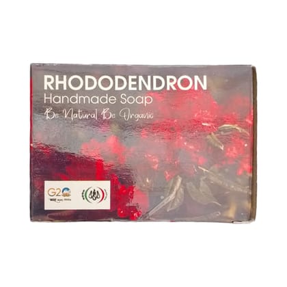rhododendron handmade soap