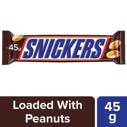 Snickers Peanut Filled Chocolate Bar 45 g
