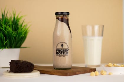 Chocolate Hazelnut Brownie Milkshake