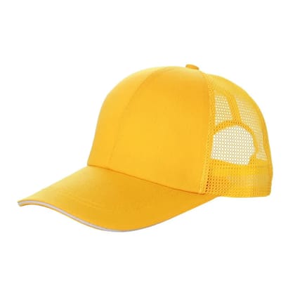 Outdoor Sun Hat Sun Protection Cap-Yellow / adjustable