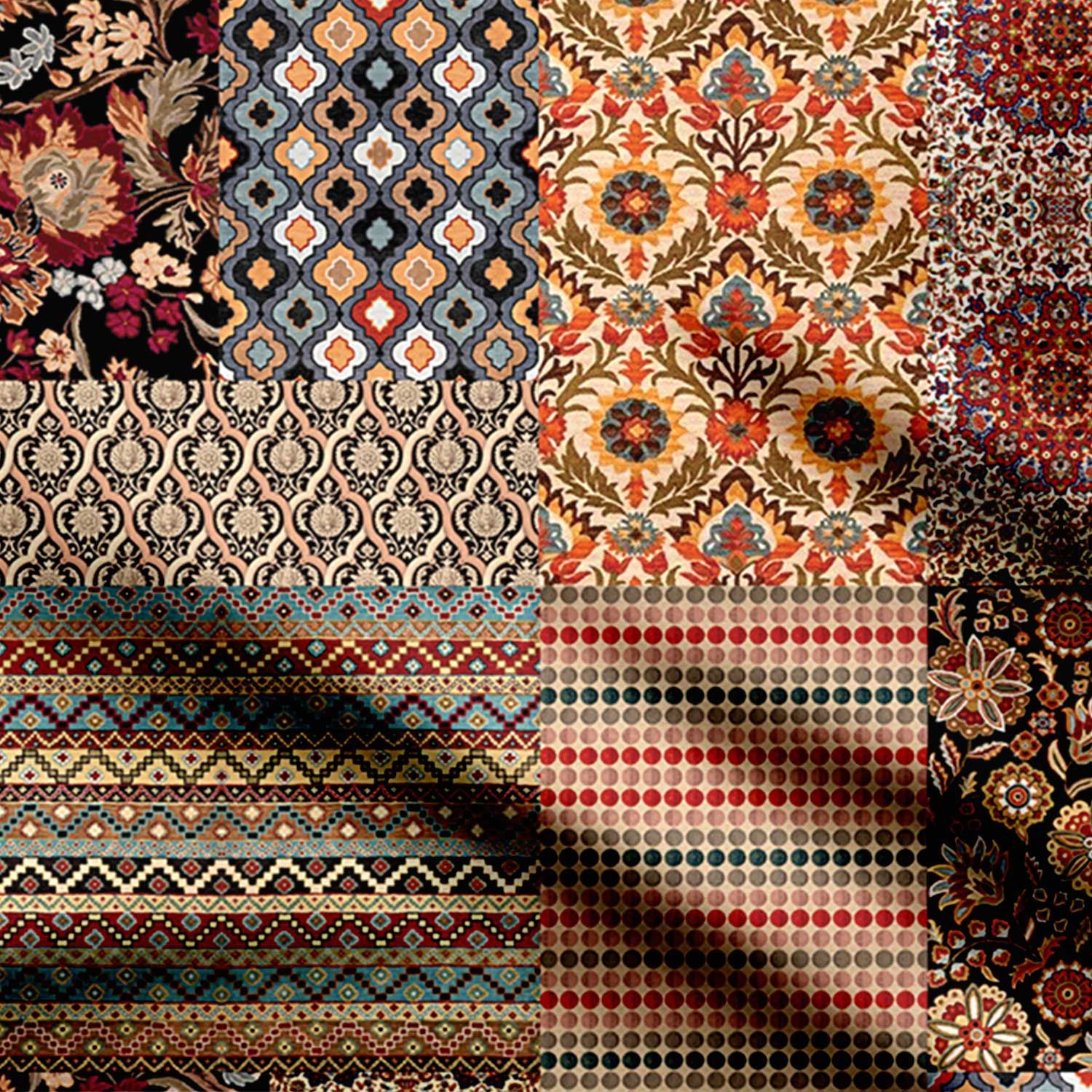 Patch of abstract-Cotton