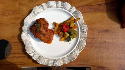 Grilled Chicken In Peri Peri Sauce