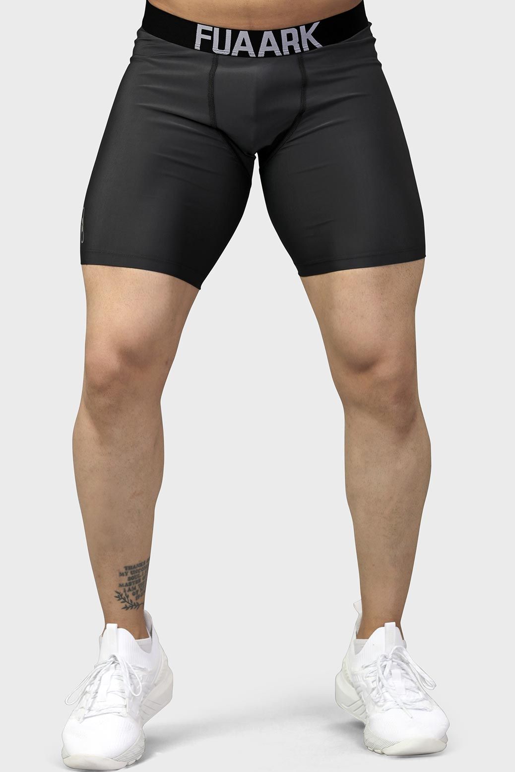 Nylon Compression Shorts Grey-S