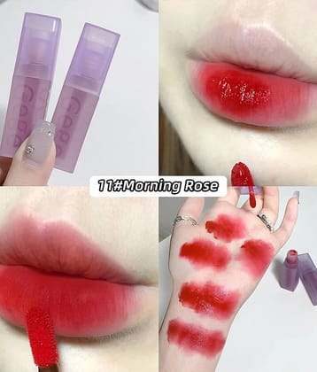 DAIMANPU Maroon Red Matte Lipstick 12