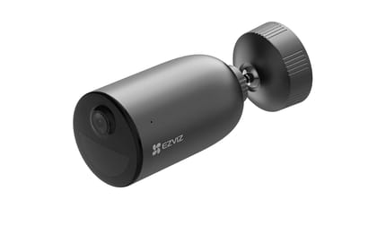 EZVIZ EB3 2K WiFi Outdoor Security Camera,  Wireless Battery Powered CCTV Camera, Color Night Vision, 2-Way Talk- Black (CS-EB3-R100-2C3WFL)