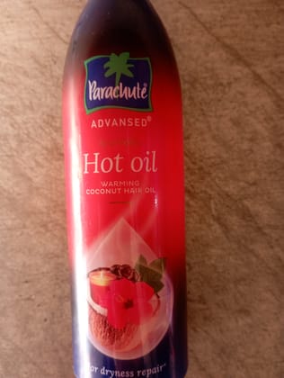 Parachute Advansed Hot oil Warming Coconut hair oil 