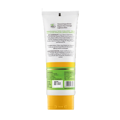 Mamaearth Ubtan Natural Face Wash, 100 ml Tube