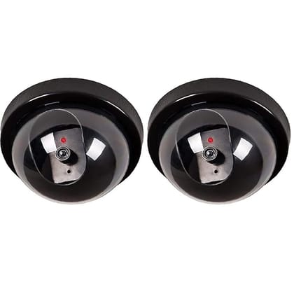 SMARTCAM Dummy CCTV Dome Camera with Blinking Red LED Light for Home/Shop/Office/Lift Security Camera (3)