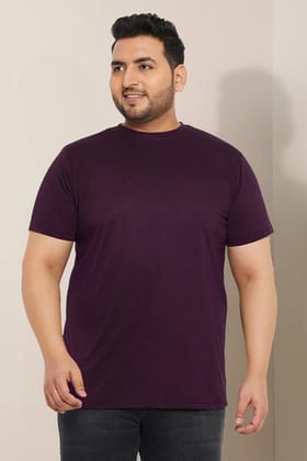 Plus Size - Wine - Classic Crew-XXL