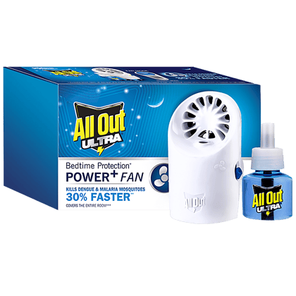 All Out Mosquito Repellant Fan - Starter Pack, 1 Pc (Machine + Refill)