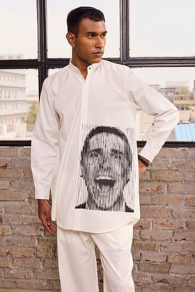 INDIE SCREAMER SHIRT- WHITE-XXL