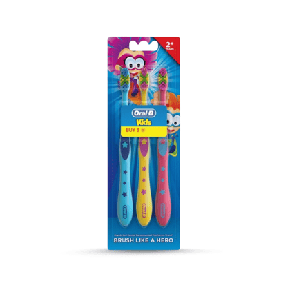 Oral-B Kids Toothbrush - Set Of 3, 3 Units Pack